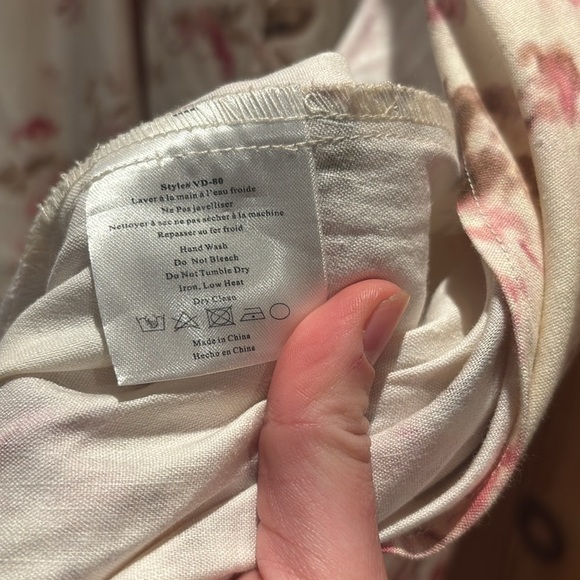 V. CHAPMAN Valentina floral midi dress - Picture 5 of 9